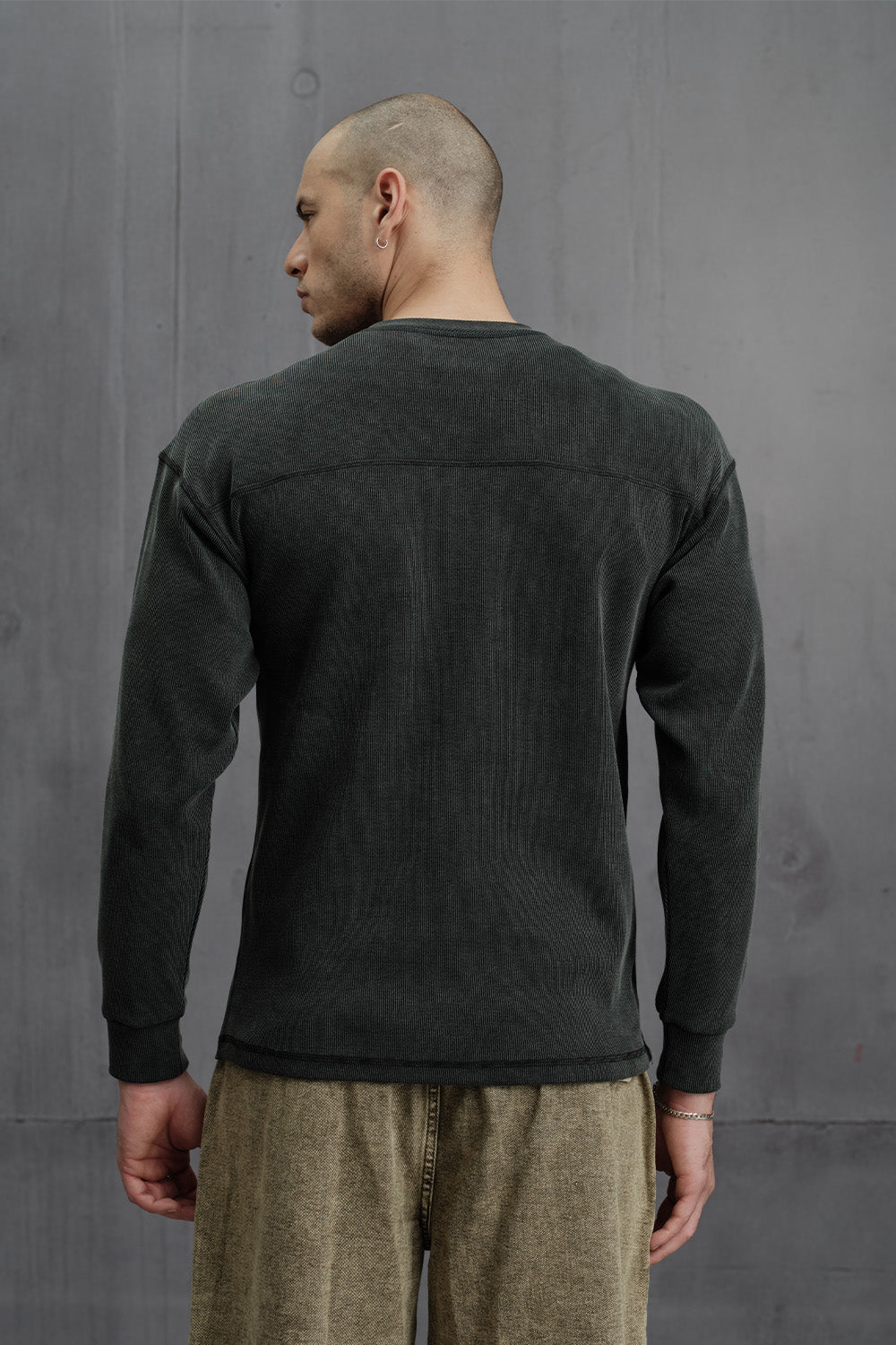Charcoal Wash Long Sleeve T-shirt